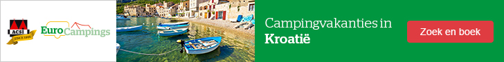 Banner Eurocampings Kroatië 728x90