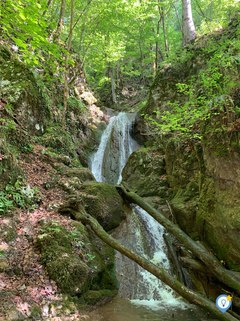 De waterval bij Turjak