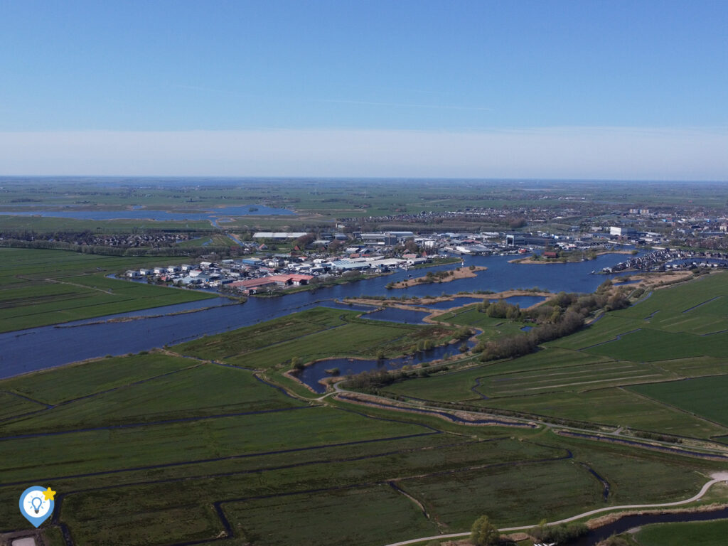 Het prachtige Nederland vanuit de lucht