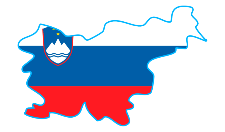 Land en vlag Slovenië