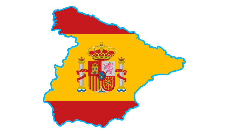 Land en vlag Spanje