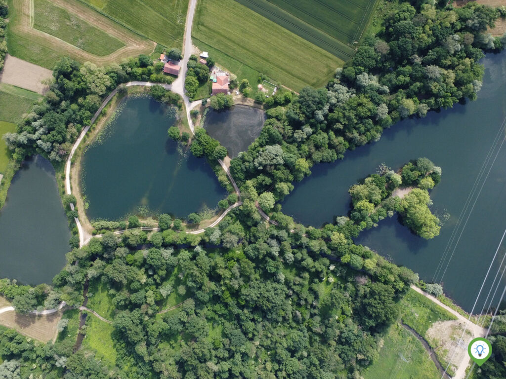 De verschillende viswateren bij Mota