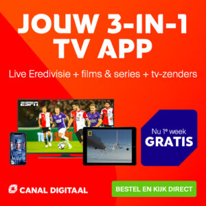 Neem nu een abonnement bij Canal Digitaal