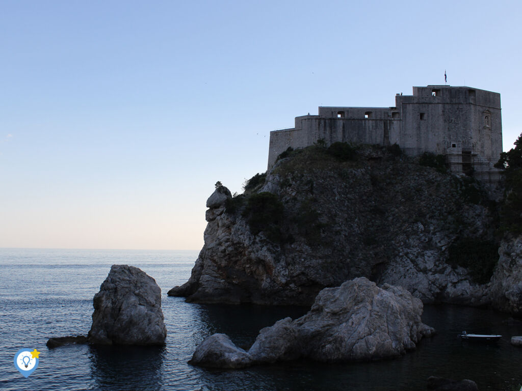 Dubrovnik aan de zee kant