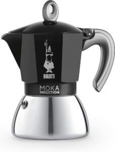 Bialetti percolator Moka Induction - zwart - 4 kops