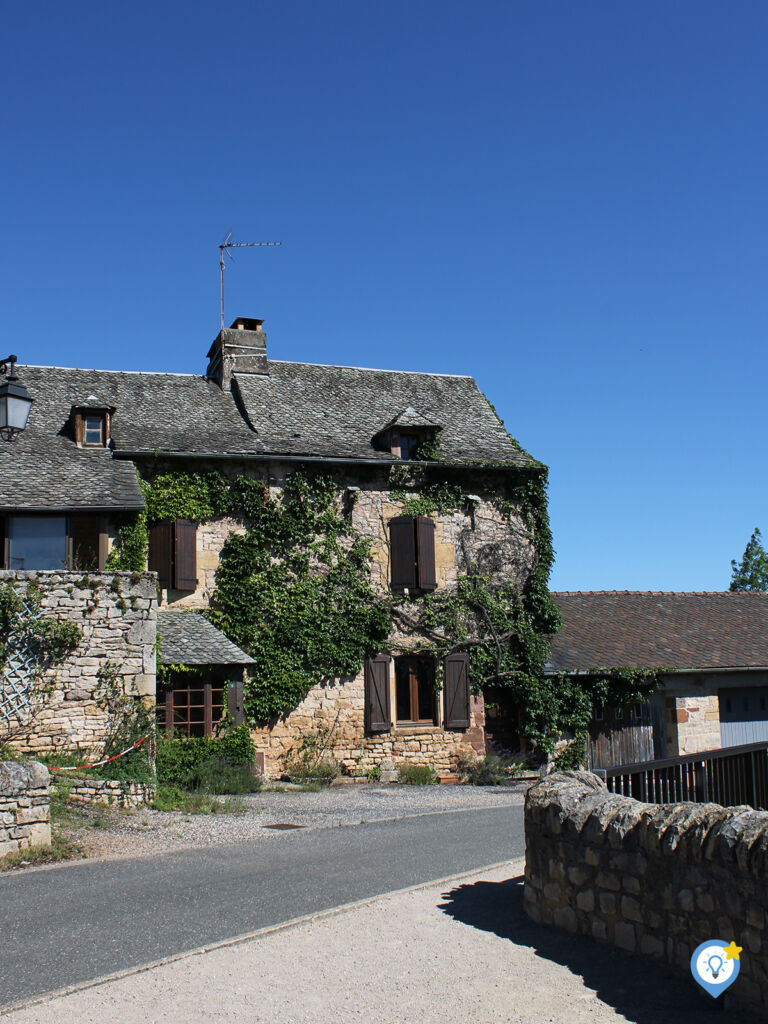 mooie oude huizen hier in Bozouls