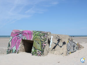 Een bunker in Cucq