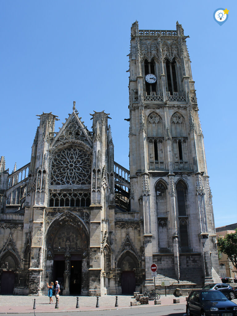 Mooie kerk in Dieppe