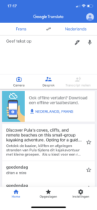 De app Google Translate