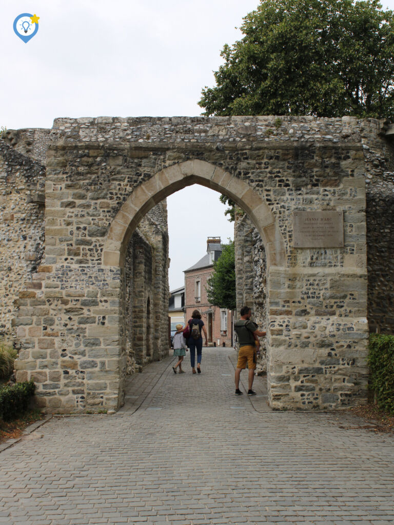 Porte Jeanne d'Arc van de 'goede' kant