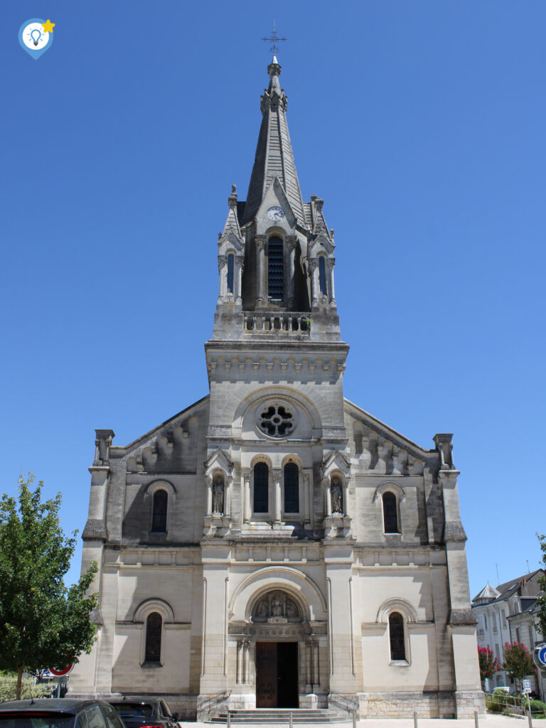 De kerk in Tours