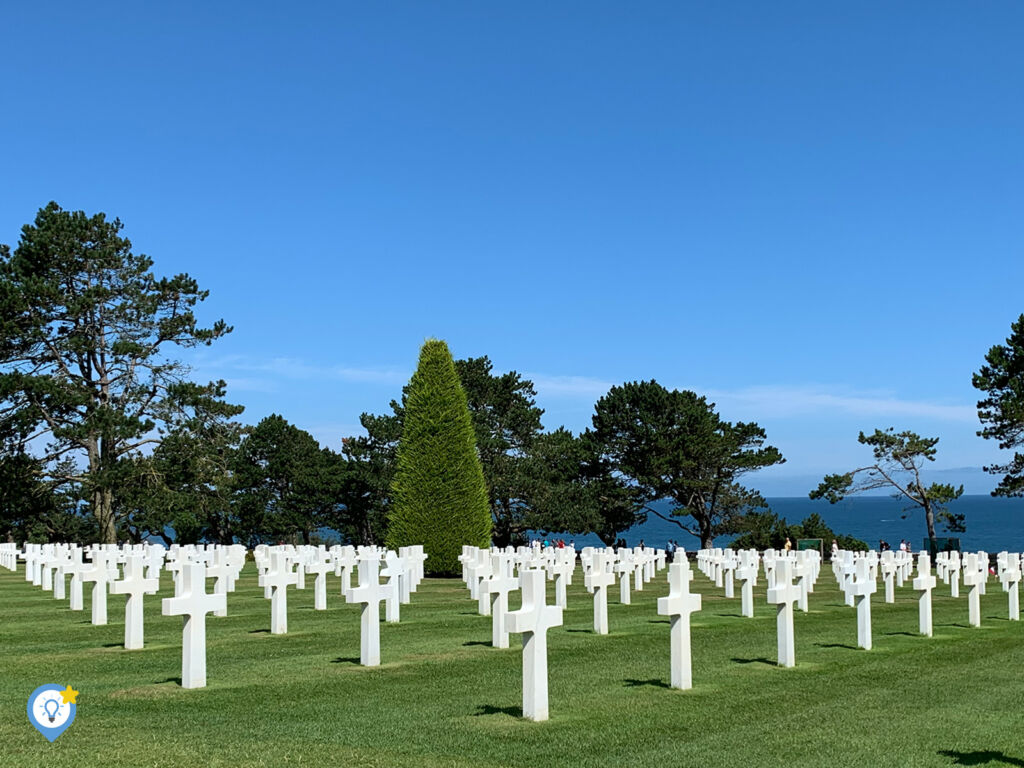 De Amerikaanse begraafplaats